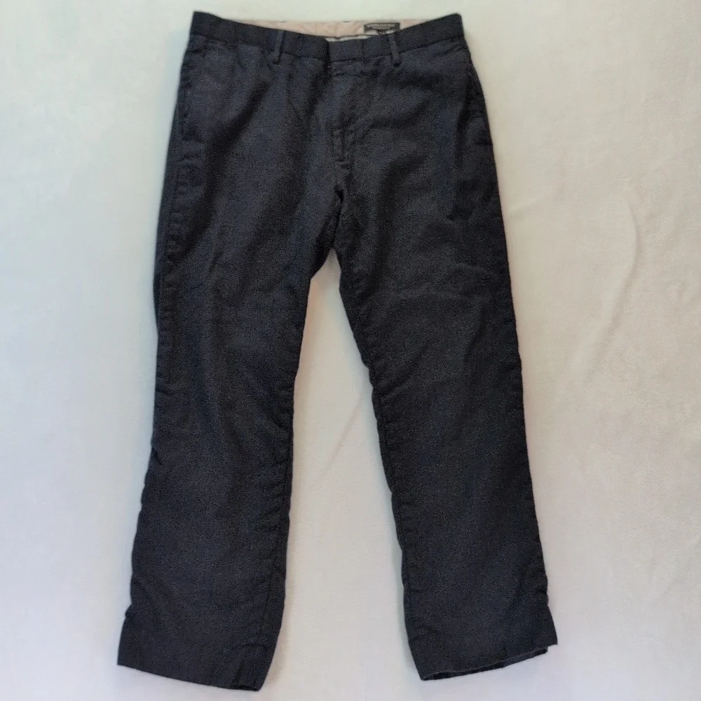 Banana Republic Navy Blue Wool Dress Pants 33x30‎ Tailored Slim Fit